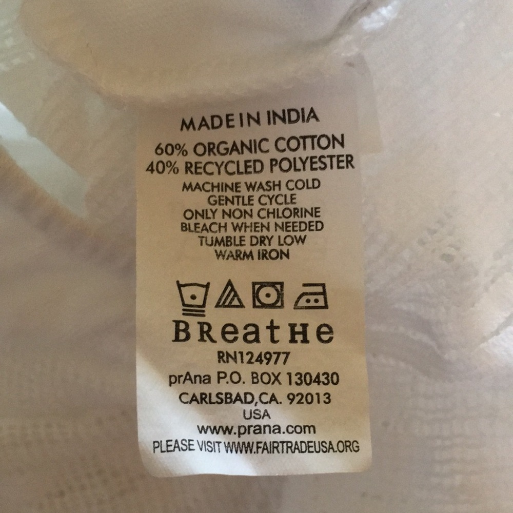 Prana Jana Floral Lace Top Short Sleeve - Picture 8 of 10